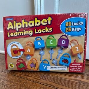 Lakeshore alphabet learning locks. Unopened.